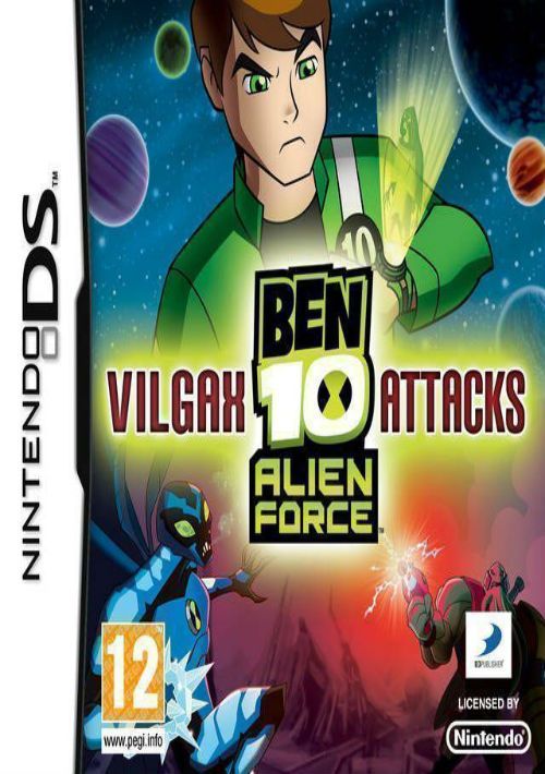 BEN 10 ALIEN FORCE VILGAX ATTACKS NDS
