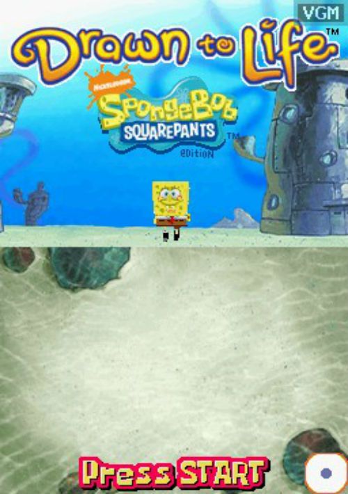 Drawn To Life - SpongeBob SquarePants Edition (SQUiRE) (E) ROM Free