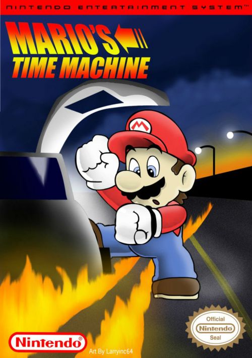 Марио время. Mario's time Machine NES. Marios time Machine. Марио на машине. Машина Марио Нинтендо.