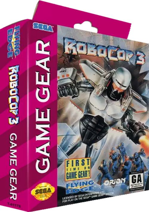 Robocop 3 sega прохождение