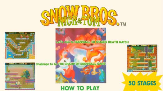 Snow Bros. - Nick & Tom (Japan)