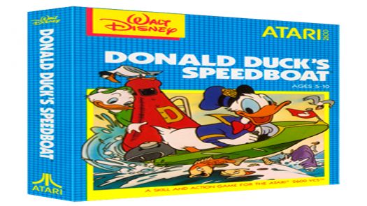 Donald Duck's Speedboat (Atari) (PAL)