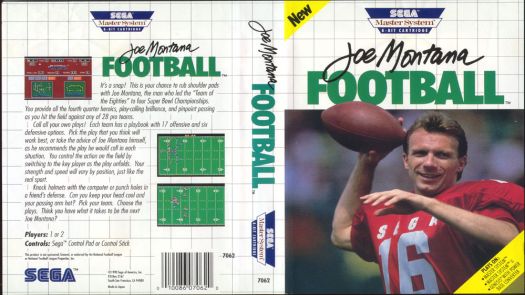 Joe Montana Football