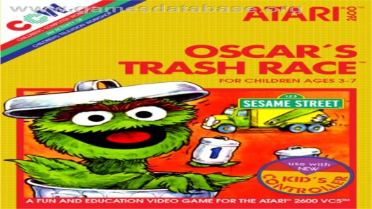 Oscar's Trash Race (1983) (Atari) (PAL)