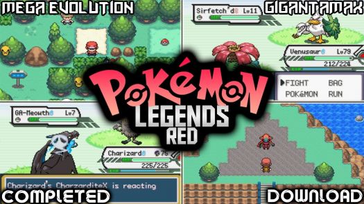 Pokemon Legend’s Red