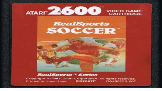 RealSports Soccer (1983) (Atari)