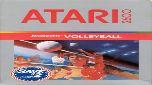 RealSports Volleyball (1982) (Atari)