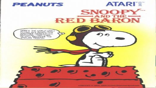 Snoopy And The Red Baron (1983) (Atari)