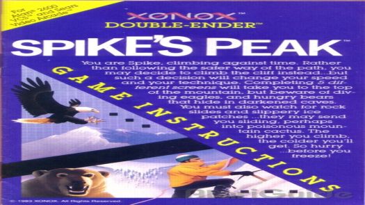 Spike's Peak (1983) (Xonox)