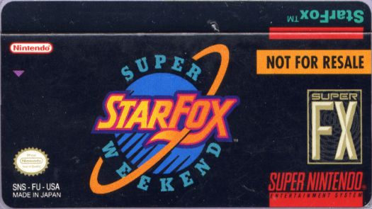 Star Fox Competition - Weekend Edition