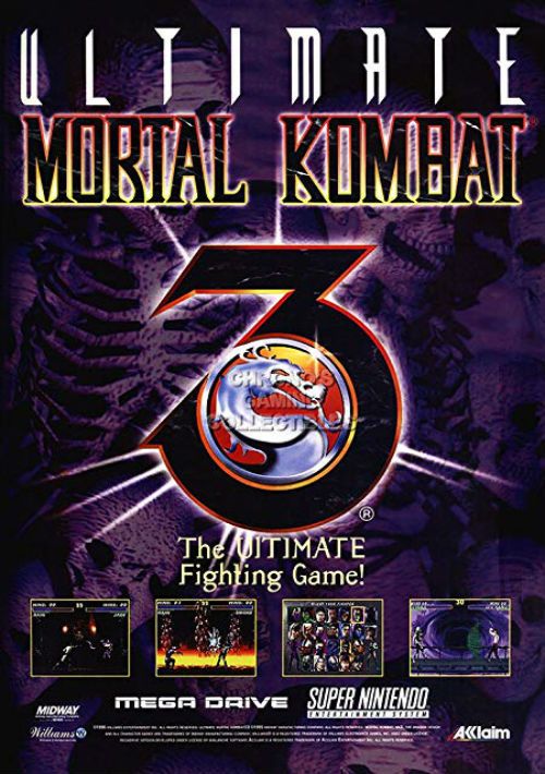 ultimate mortal kombat 3 game